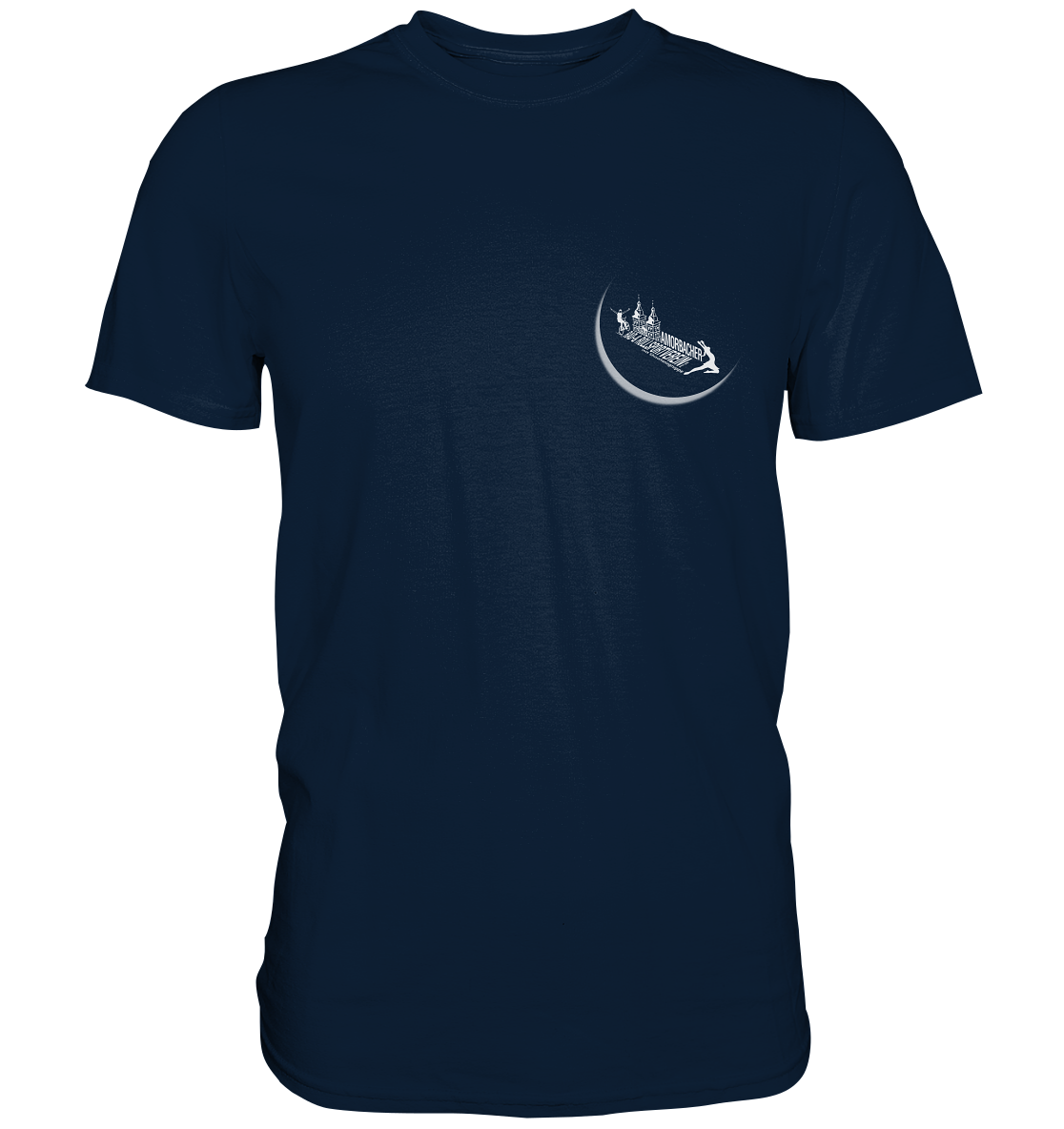 Logo & Halbkreis  - Premium Shirt