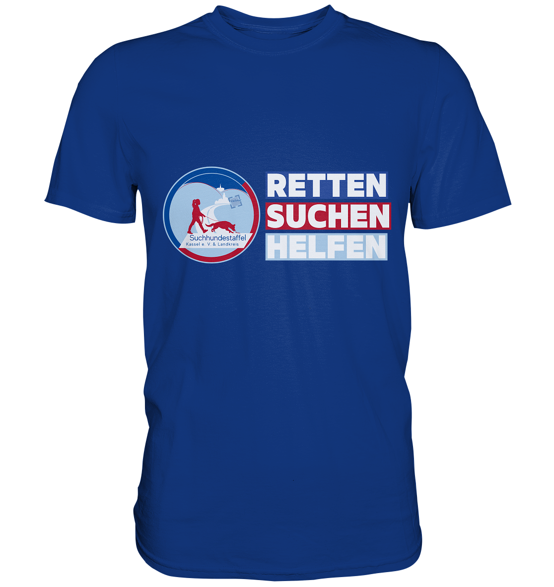 Logo & Slogan Rechts - Premium Shirt