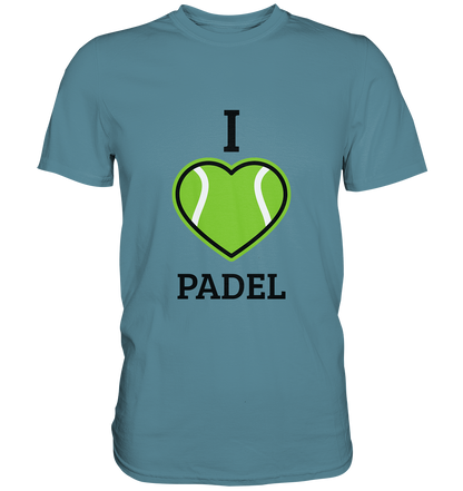I Love Padel - Premium Shirt