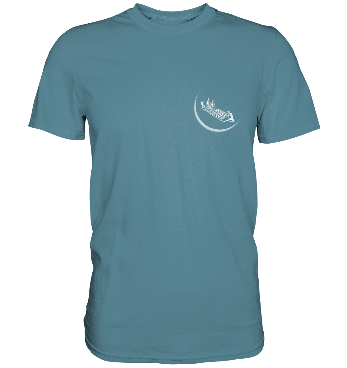 Logo & Halbkreis  - Premium Shirt