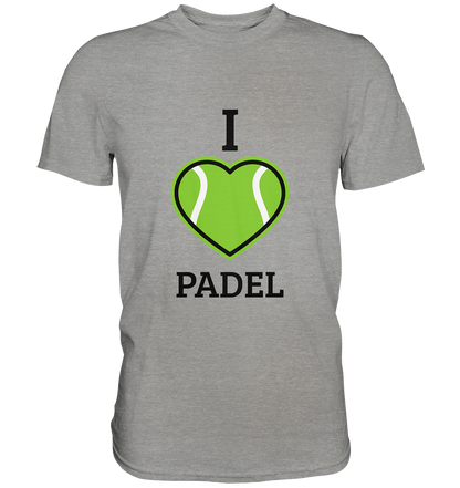 I Love Padel - Premium Shirt