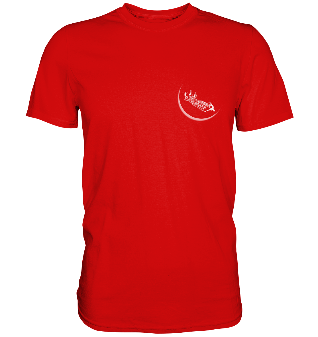 Logo & Halbkreis  - Premium Shirt