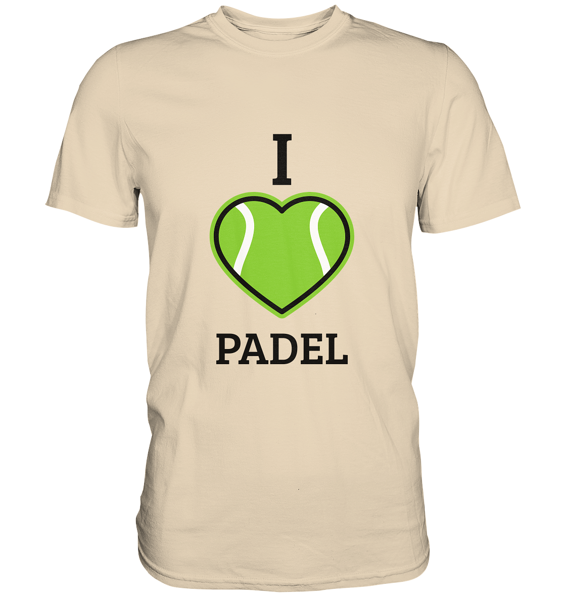 I Love Padel - Premium Shirt